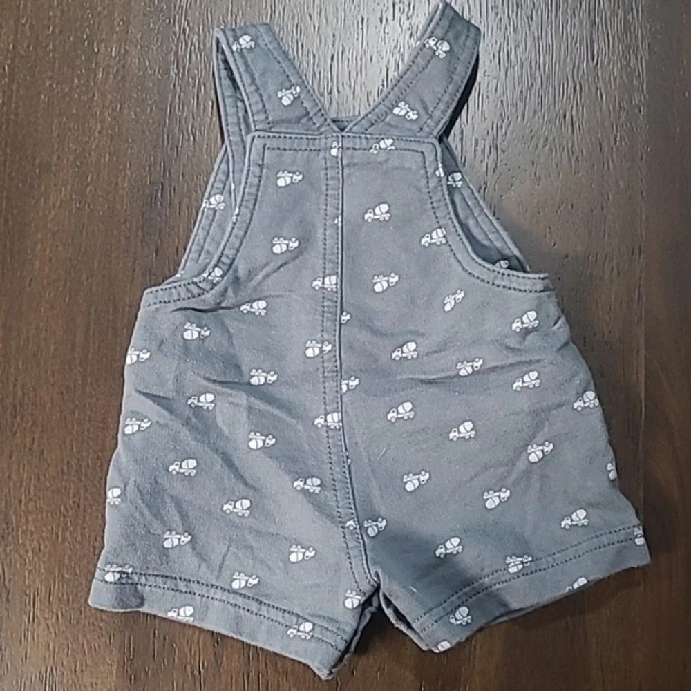 Carter's Boys Short‎ overall in 3 months Construction Mr Fix it Truck